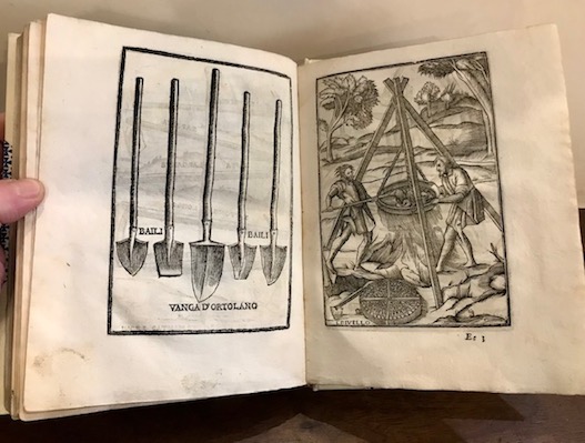 Agostino Gallo Venti giornate d'agricoltura di M. Agostin Gallo nobile bresciano le quali trattano del piacere, ed utile della Villa. Con nuova aggiunta in fine della XIII. giornata di diversi rimedj in proposito d'animali, e delle figure degli stromenti appartenenti ad un perfetto agricoltore, poste nel fine... 1757 in Bergamo per Giovanni Santini